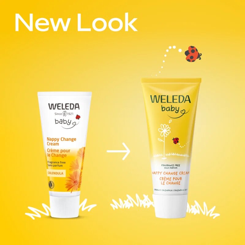 Weleda Baby ognjičeva krema za dojenčkovo ritko brez dodanih dišav 75 ml