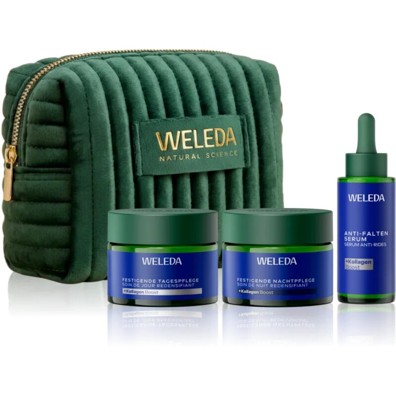 Weleda Blue Gentian Contouring Ritual darilni set za pomladitev kože