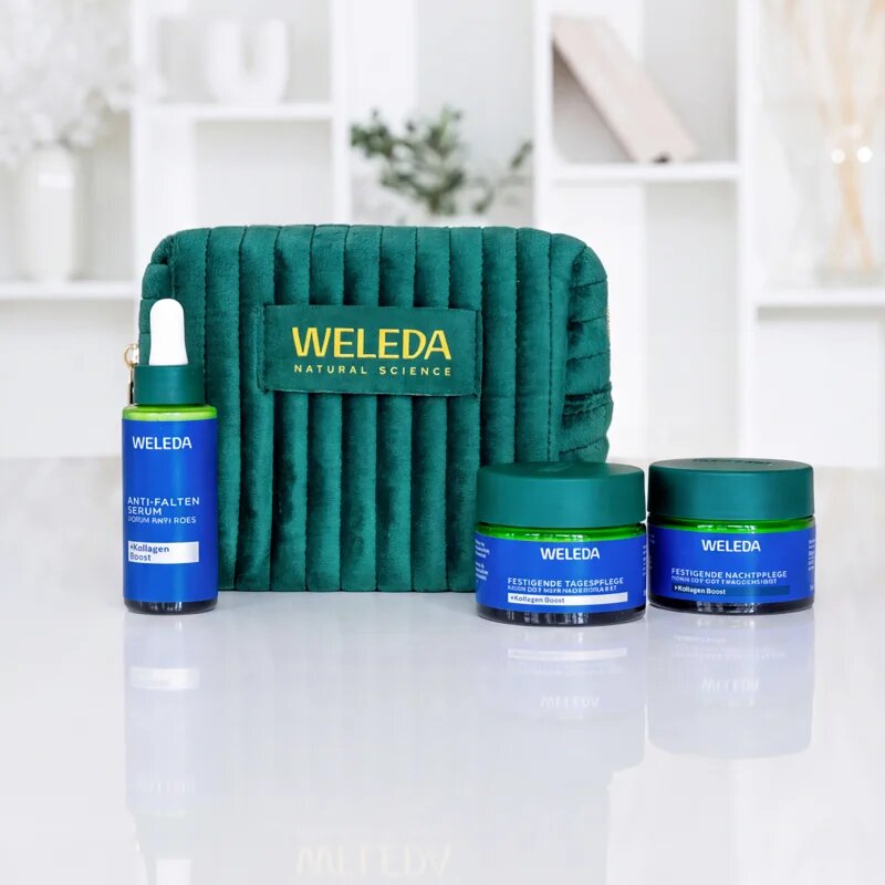 Weleda Blue Gentian Contouring Ritual darilni set za pomladitev kože