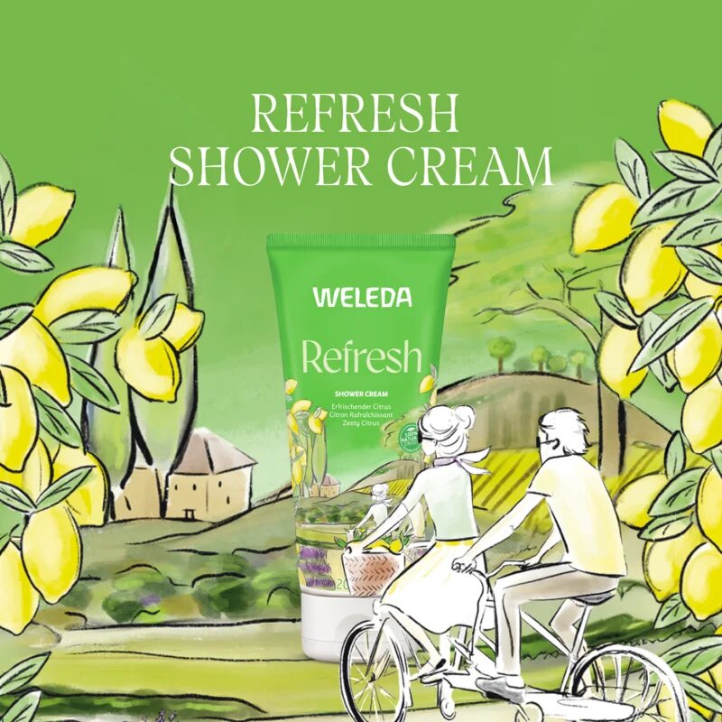 Weleda Citrus krema za prhanje 200 ml