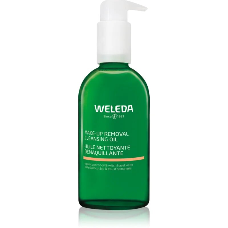 Weleda Cleansing Care Make-up Removal Cleansing Oil čistilno olje za odstranjevanje ličil s pomirjajočim učinkom 150 ml
