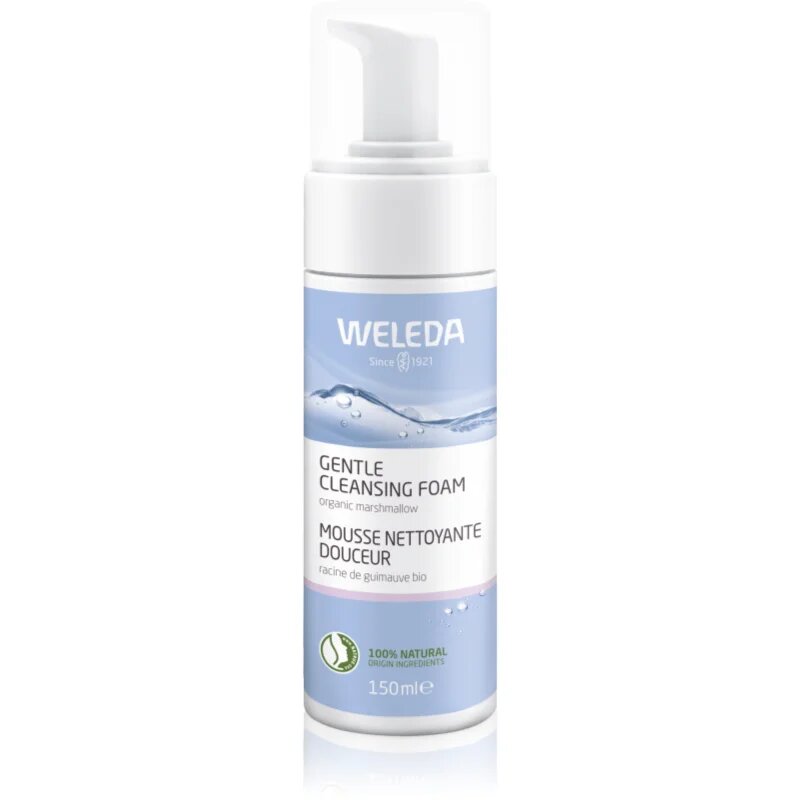 Weleda Cleansing Care nežna čistilna pena za normalno do mešano kožo 150 ml