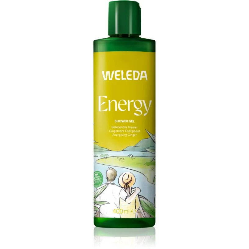 Weleda Energy poživitveni gel za prhanje Ginger Citronella and Cedar 400 ml