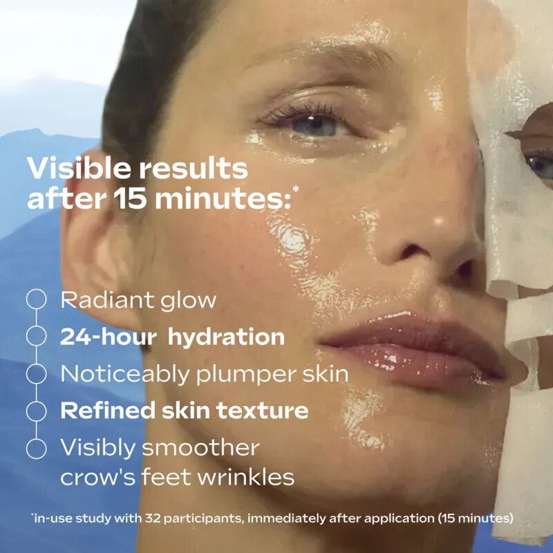 Weleda Exo Boost revitalizacijska maska iz platna s kolagenom 20 ml