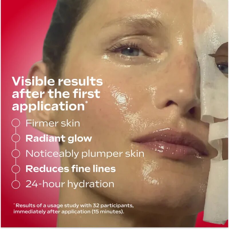 Weleda Exo Boost revitalizacijska maska iz platna za učvrstitev obraza 20 ml