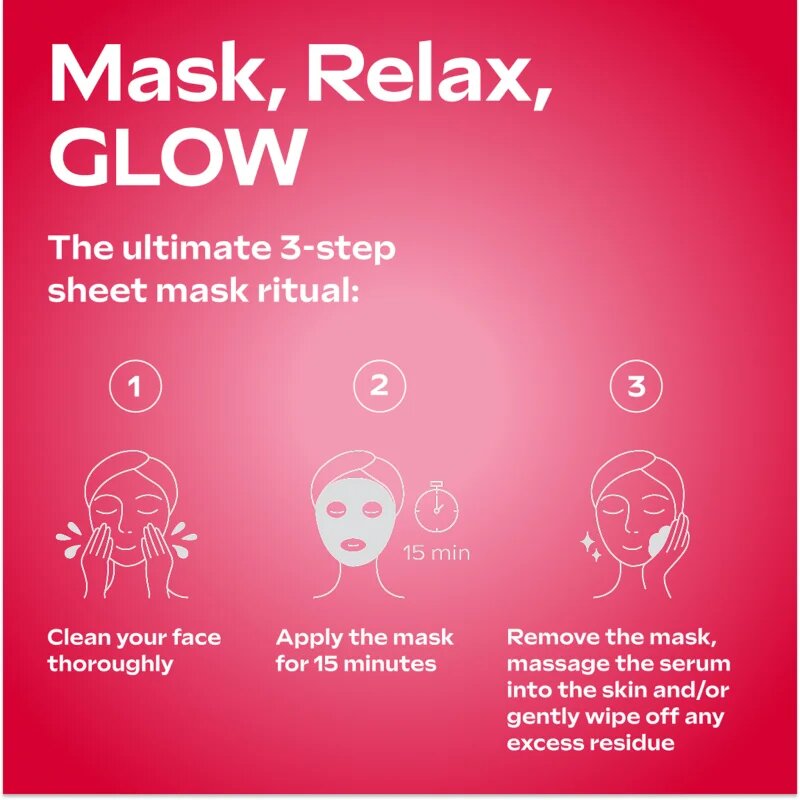 Weleda Exo Boost revitalizacijska maska iz platna za učvrstitev obraza 20 ml