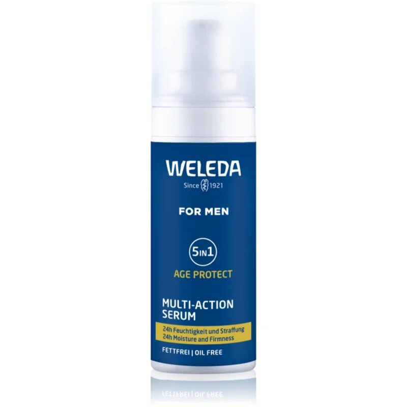 Weleda For Men 5v1 večnamenski serum za obraz za gube 30 ml
