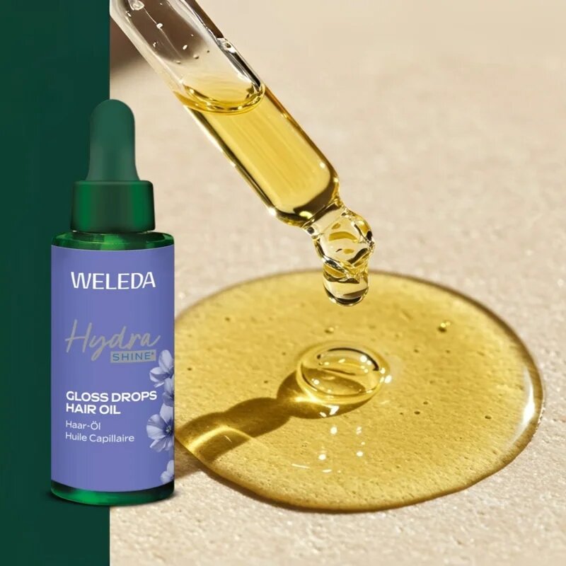 Weleda HydraShine hranilno olje za lase 30 ml