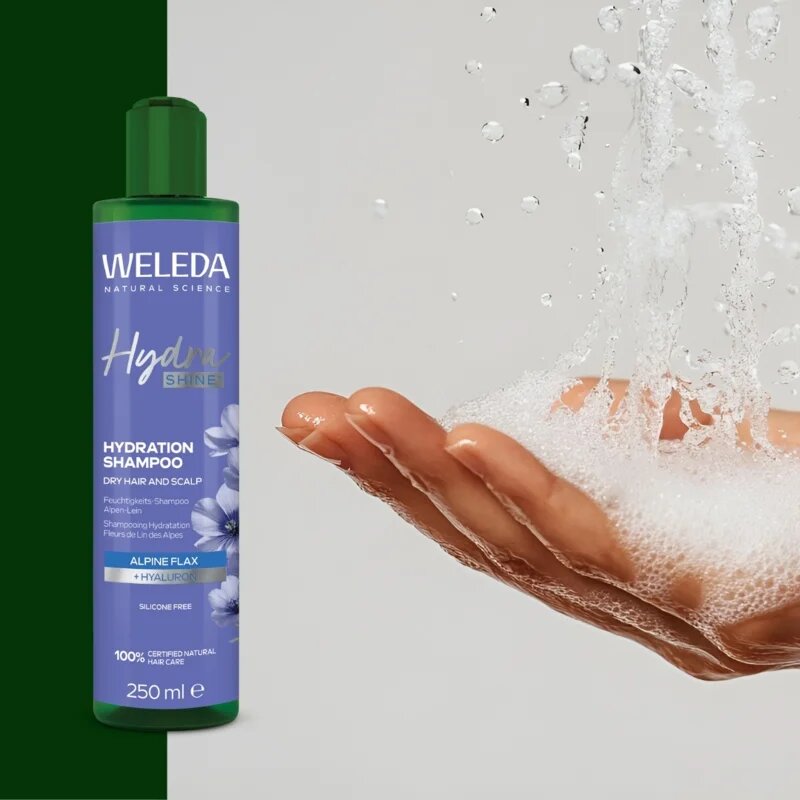 Weleda HydraShine vlažilni šampon 250 ml