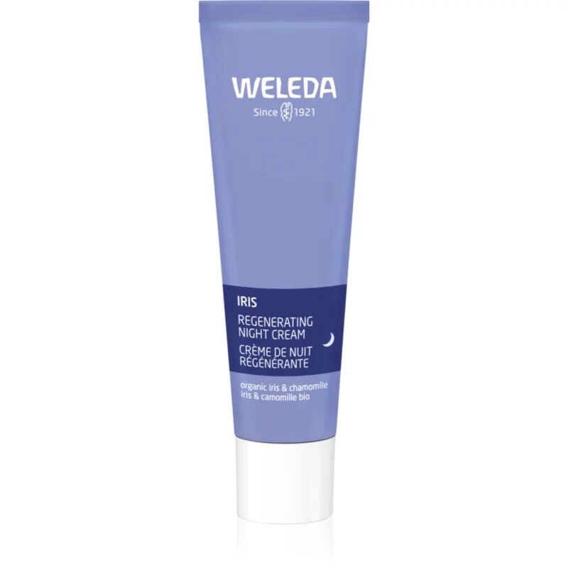 Weleda Iris vlažilna nočna krema za normalno in suho kožo 30 ml
