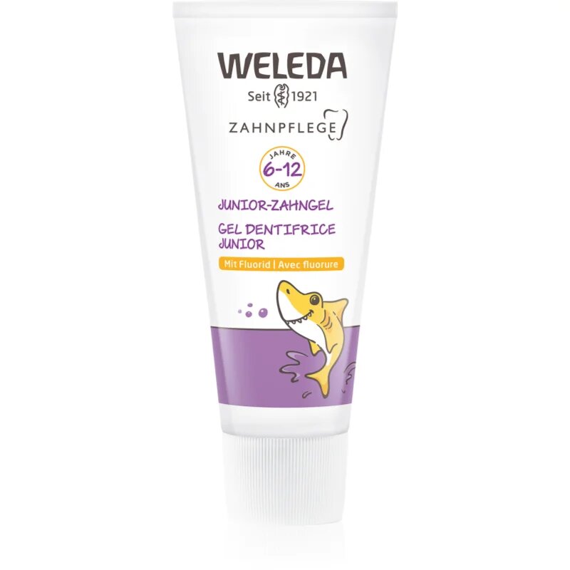 Weleda Junior gel za zobe s fluoridom 6-12 years 50 ml