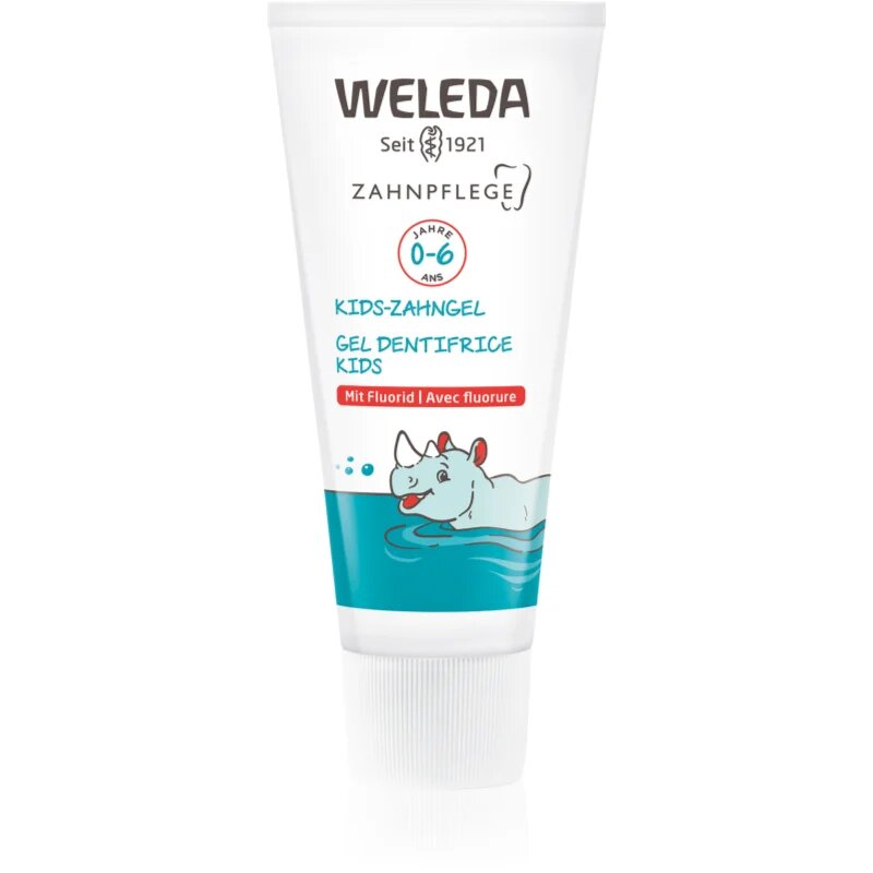 Weleda Kids gel za zobe s fluoridom 0-6 years 50 ml