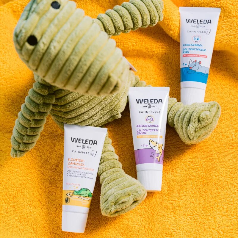 Weleda Kids gel za zobe s fluoridom 0-6 years 50 ml