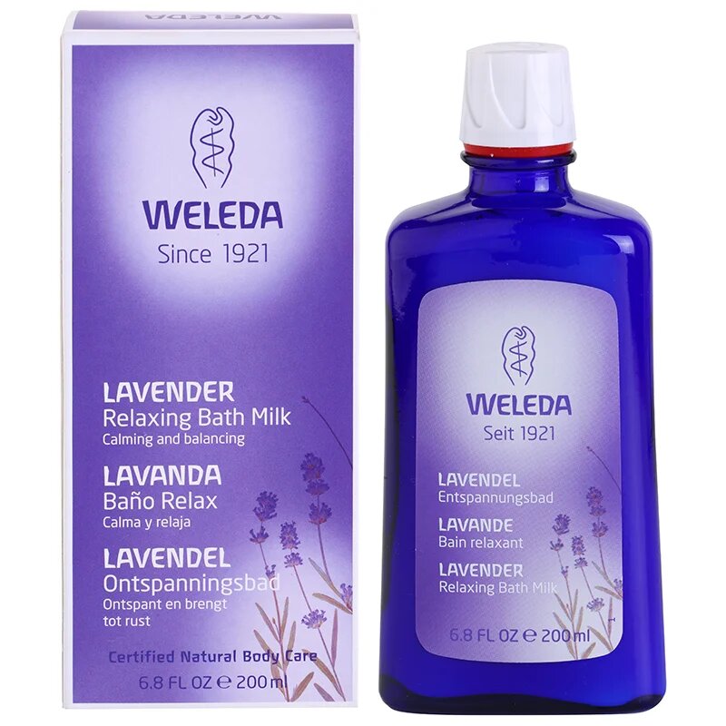Weleda Lavender pomirjajoča kopel 200 ml
