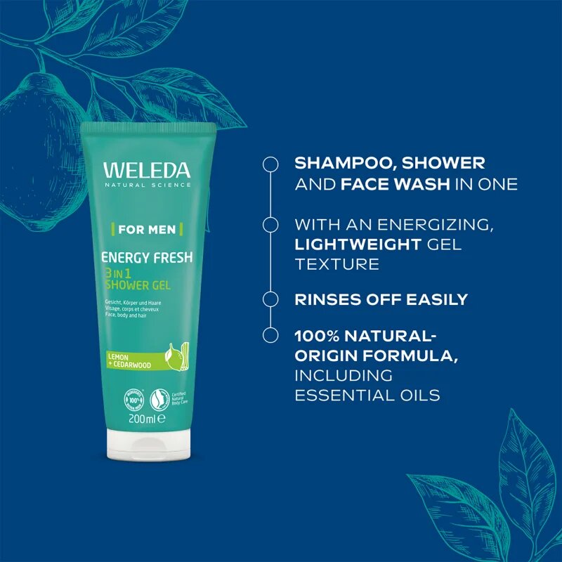 Weleda Men Refresh darilni set za moške
