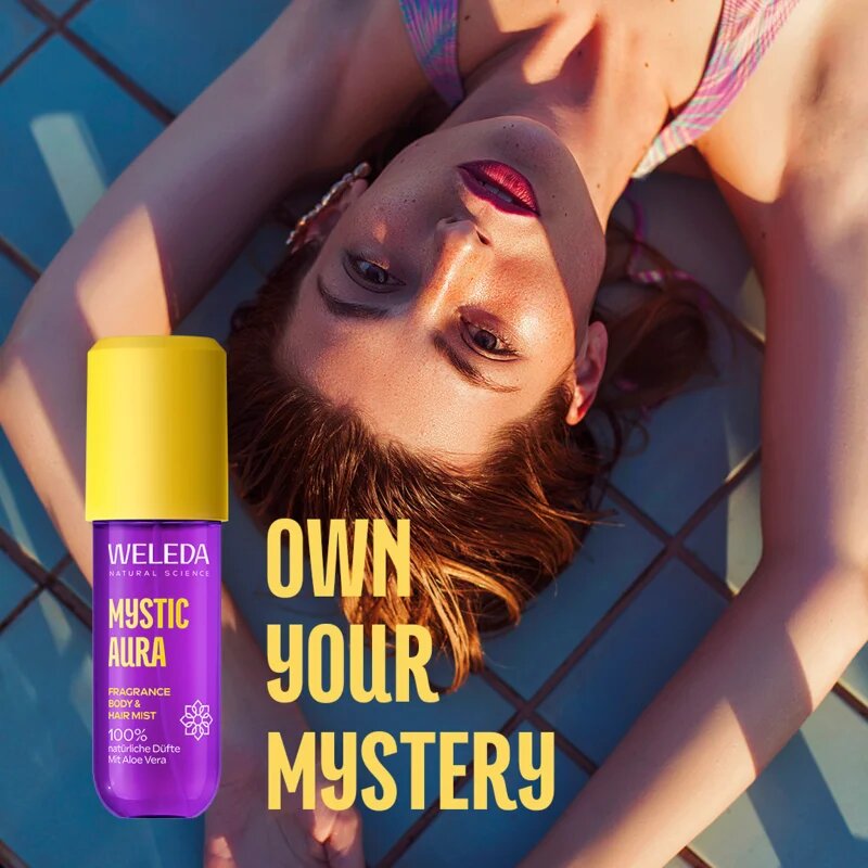 Weleda Mystic Aura odišavljeno pršilo za telo in lase za ženske 95 ml
