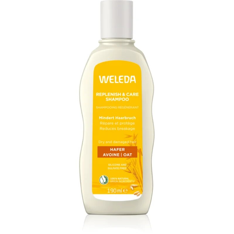 Weleda Oat regeneracijski šampon za suhe in poškodovane lase 190 ml
