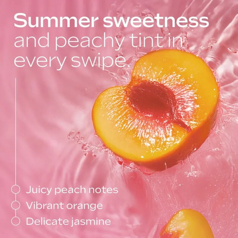 Weleda Pink Peach balzam za ustnice za toniranje 7 ml