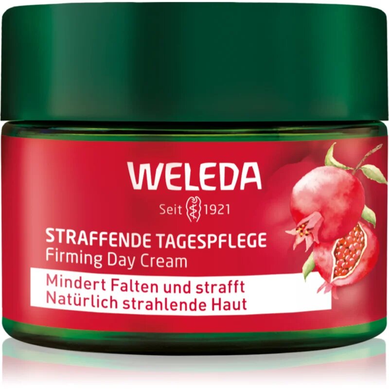 Weleda Pomegranate učvrstitvena dnevna krema proti gubam z maca peptidi 40 ml