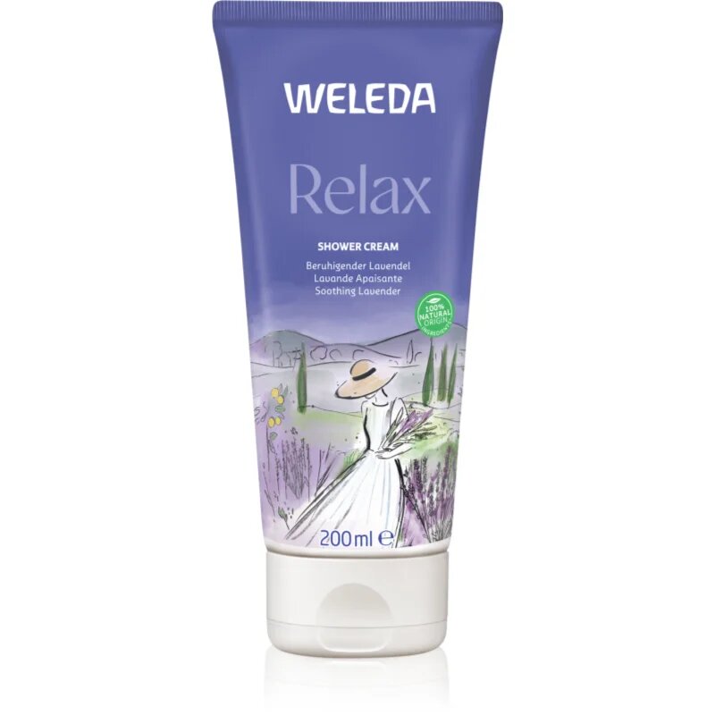 Weleda Relax relaksacijski gel za prhanje 200 ml