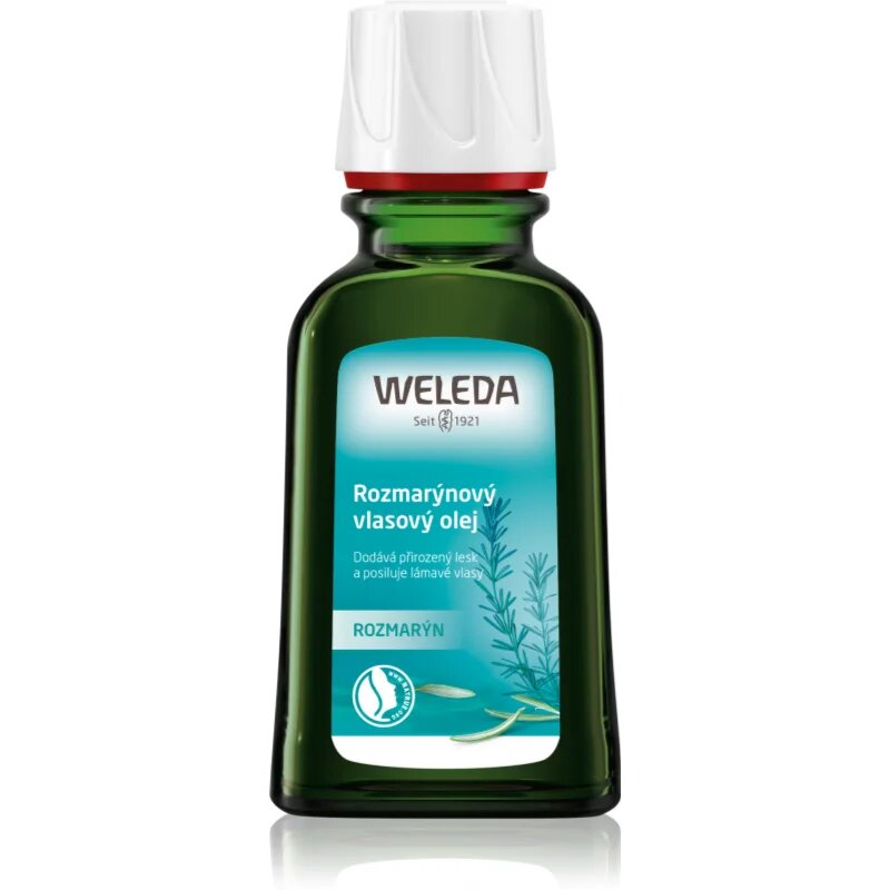 Weleda Rosemary olje za lase za krepitev las 50 ml
