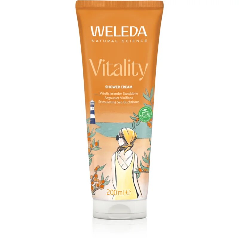 Weleda Sea Buckthorn spodbujajoča krema za prhanje 200 ml