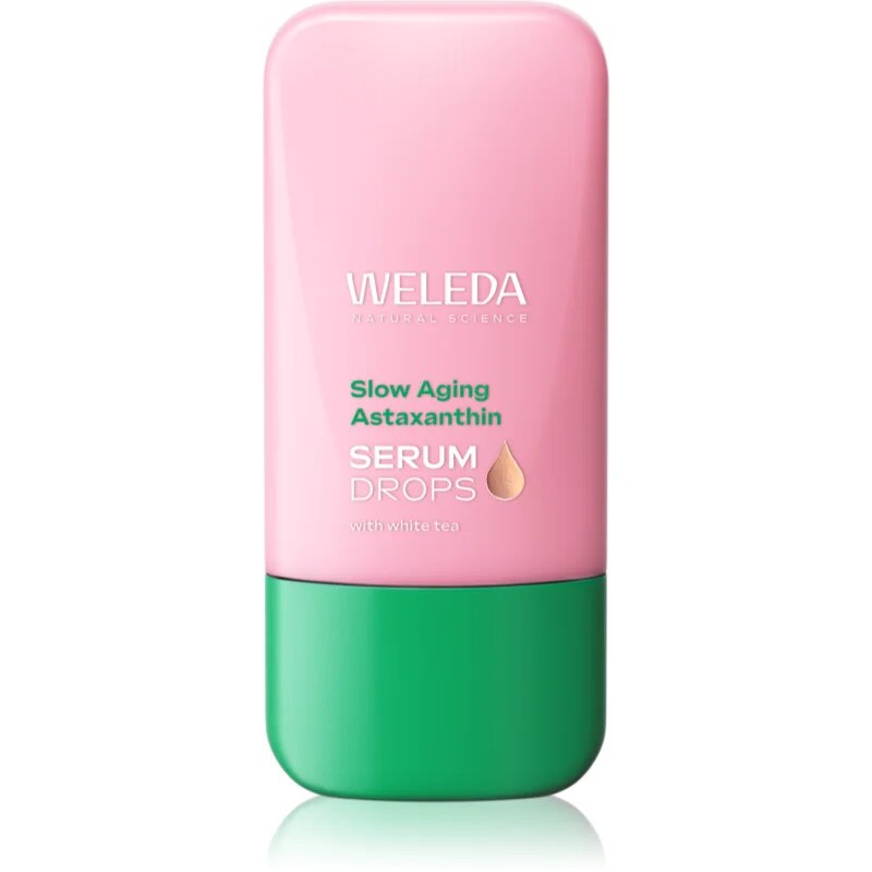Weleda Serum Drops Slow Aging Astaxanthin serum za glajenje za pomladitev kože 30 ml