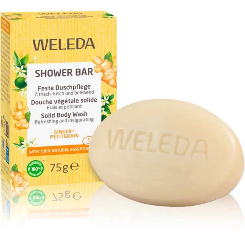 Weleda Shower Bar Ginger trdo milo z ingverjem 75 g