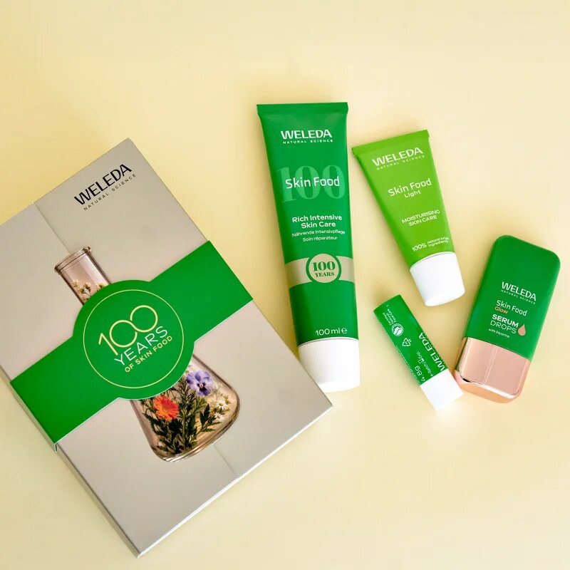 Weleda Skin Food 100 Years darilni set za prehrano in hidracijo