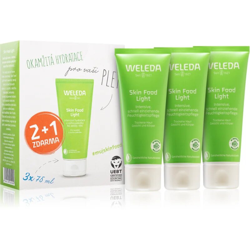 Weleda Skin Food Light darilni set za intenzivno vlažnost