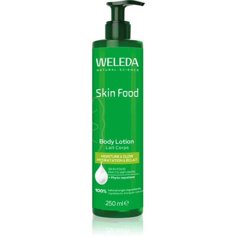Weleda Skin Food losjon za telo za osvetljevanje kože in hidratacijo 250 ml