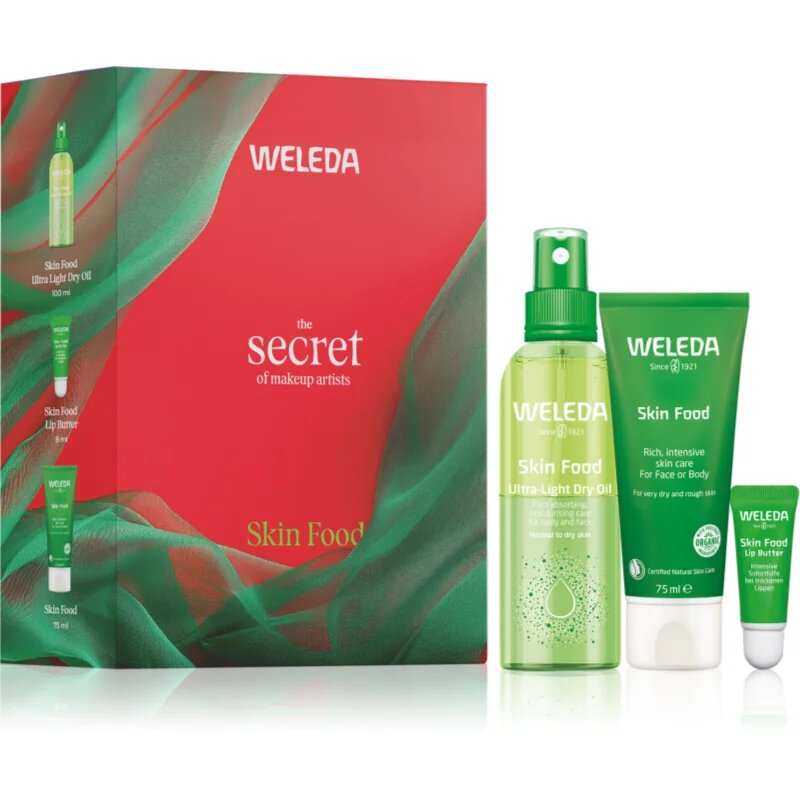 Weleda Skin Food set za osvetljevanje kože in hidratacijo