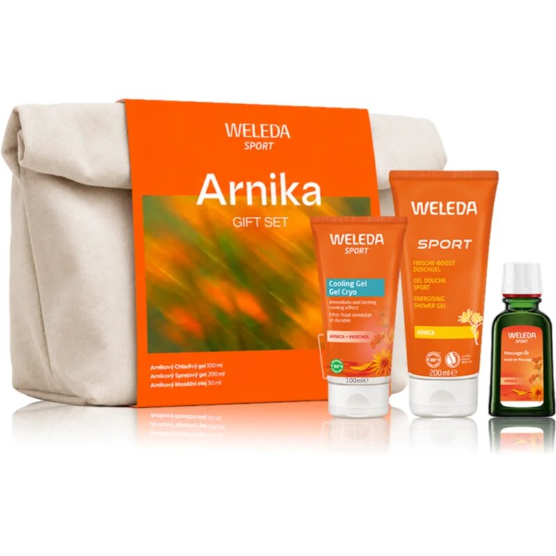Weleda Sport Arnika darilni set za telo