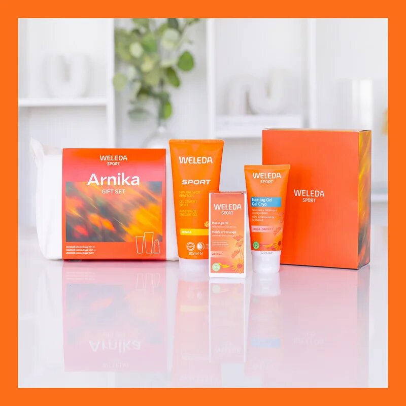 Weleda Sport Arnika darilni set za telo