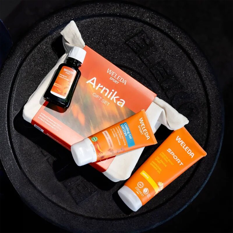Weleda Sport Arnika darilni set za telo
