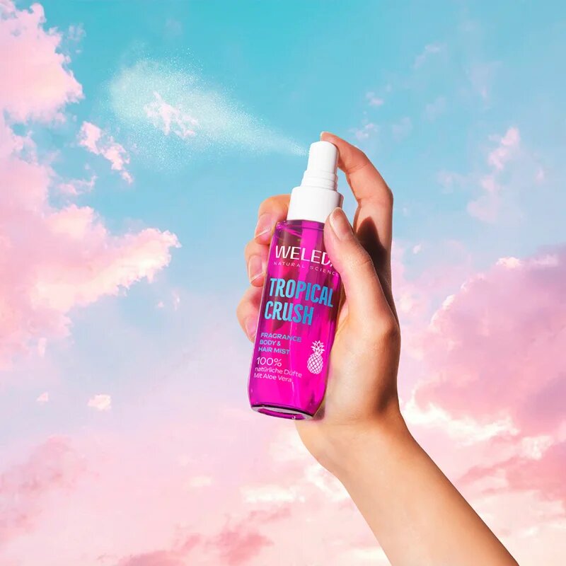 Weleda Tropical Crush odišavljeno pršilo za telo in lase za ženske 95 ml