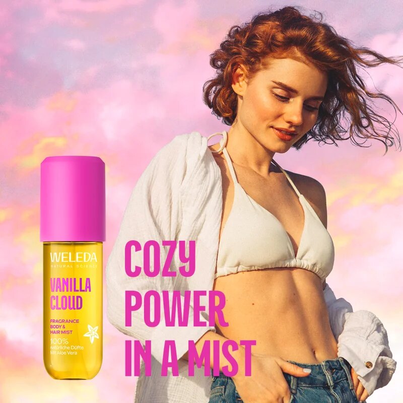 Weleda Vanilla Cloud odišavljeno pršilo za telo in lase za ženske 95 ml