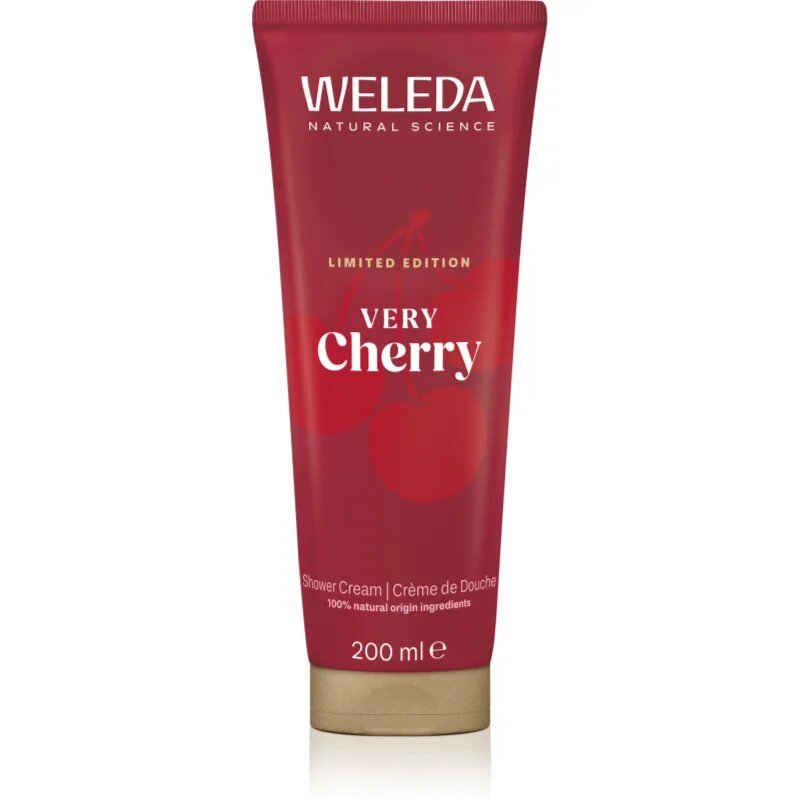 Weleda Very Cherry vlažilna krema za prhanje 200 ml
