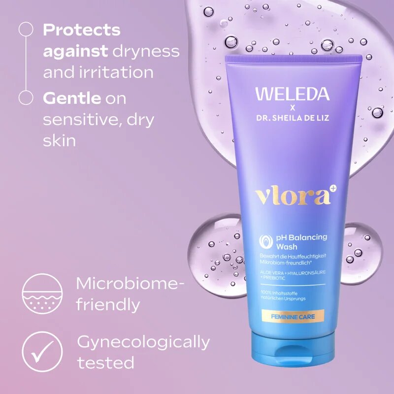 Weleda Vlora+ gel za intimno higieno 200 ml