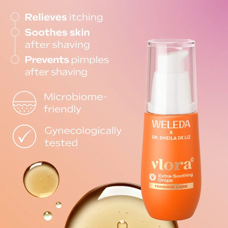 Weleda Vlora+ pomirjevalna nega za intimne predele 30 ml