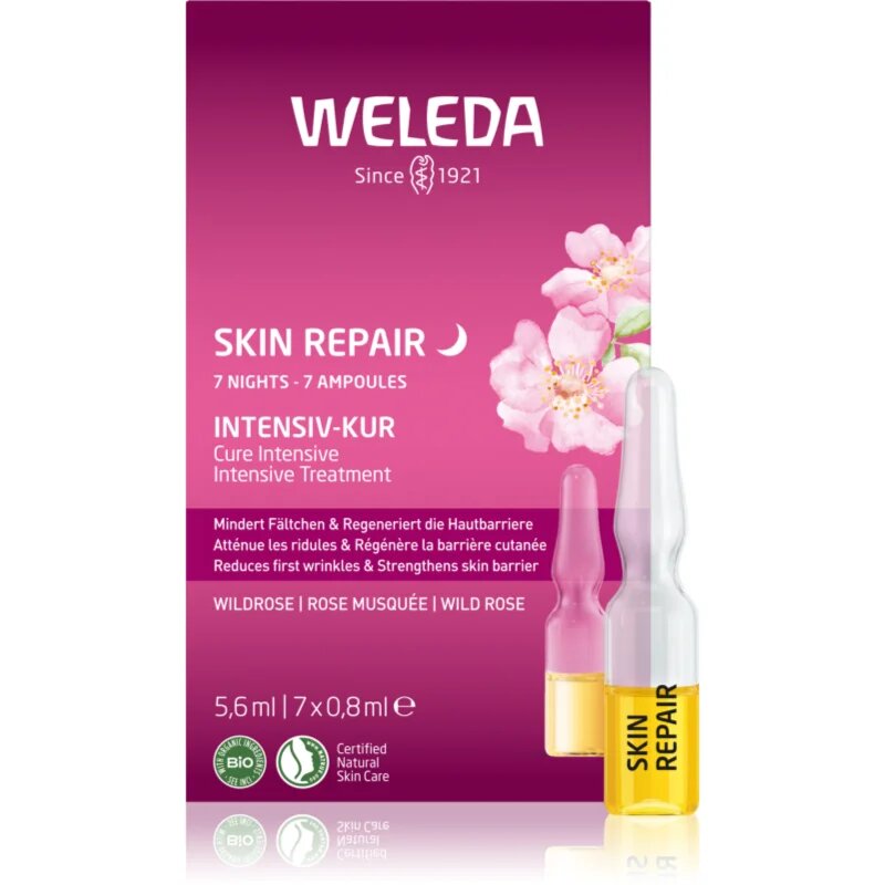 Weleda Wild rose intenzivni tretma za prve gube 7x08 ml