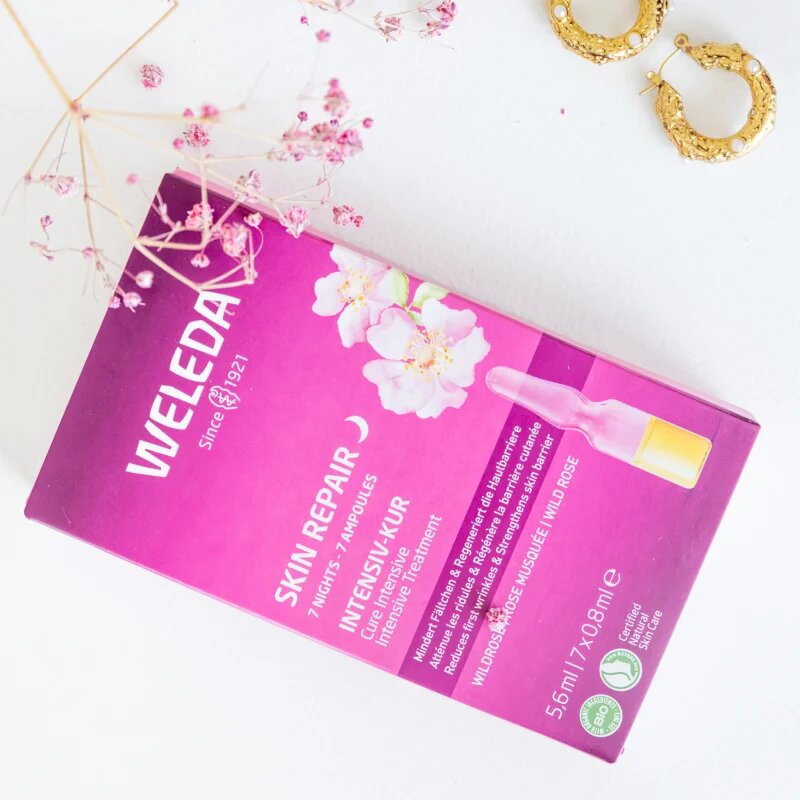 Weleda Wild Rose Renewal Ritual darilni set za prve gube