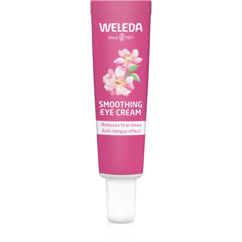 Weleda Wild Rose & White Tea krema za osvetljevanje predela okoli oči za dan in noč 12 ml