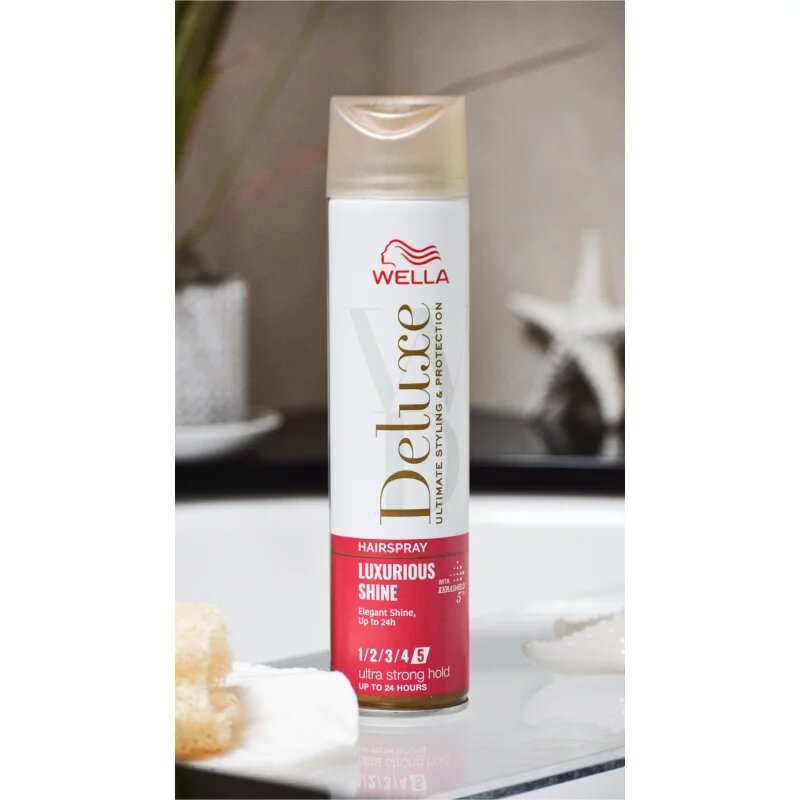 Wella Deluxe Luxurious Shine lak za lase za sijaj 250 ml