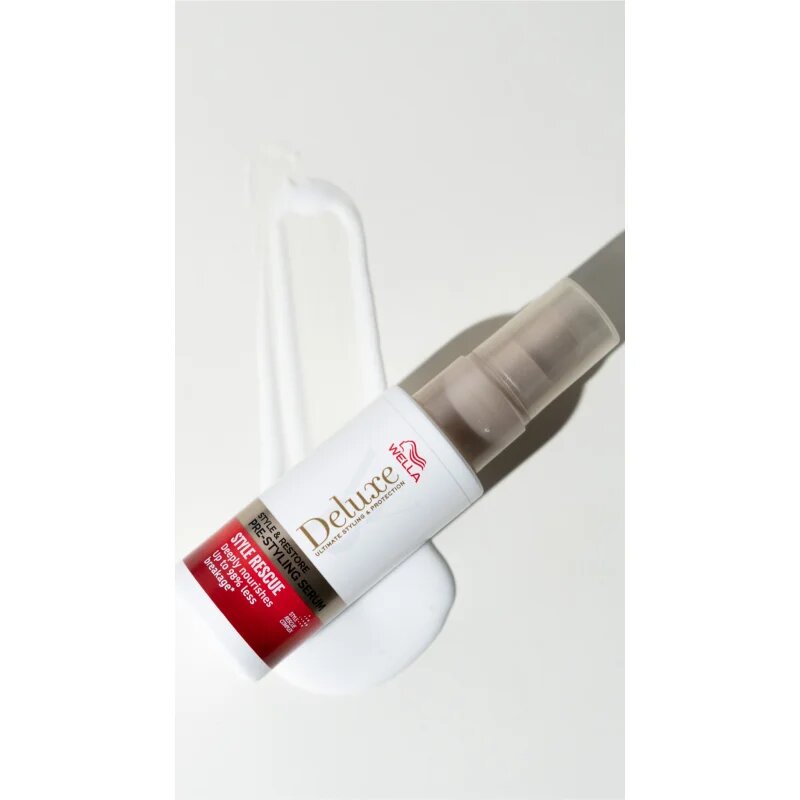 Wella Deluxe Style & Restore obnovitveni serum za krepitev las 50 ml