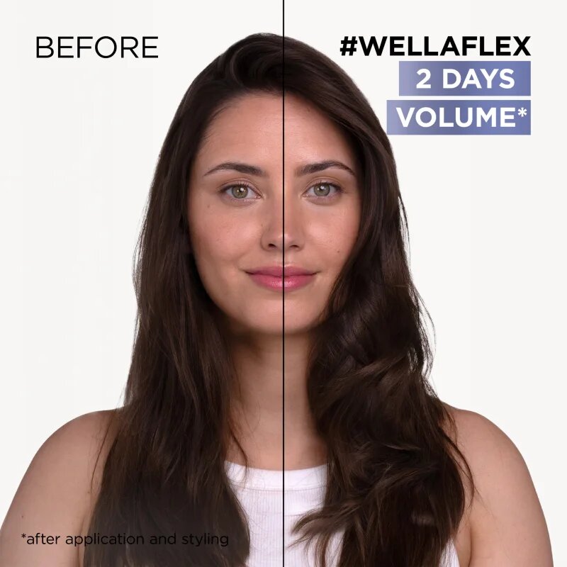 Wella flex 2 Days Volume penasti utrjevalec za lase za bogat volumen Vol 4 200 ml