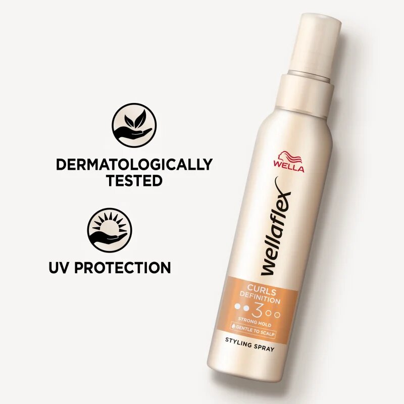 Wella flex Curls Definition gel v pršilu za kodraste lase močno utrjevanje 150 ml