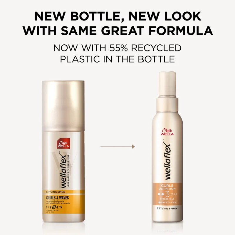 Wella flex Curls Definition gel v pršilu za kodraste lase močno utrjevanje 150 ml