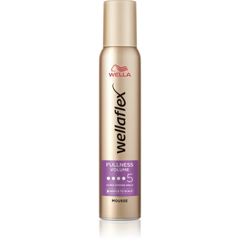 Wella flex Fullness Volume penasti utrjevalec za lase z ekstra močnim utrjevanjem za tanke lase 200 ml