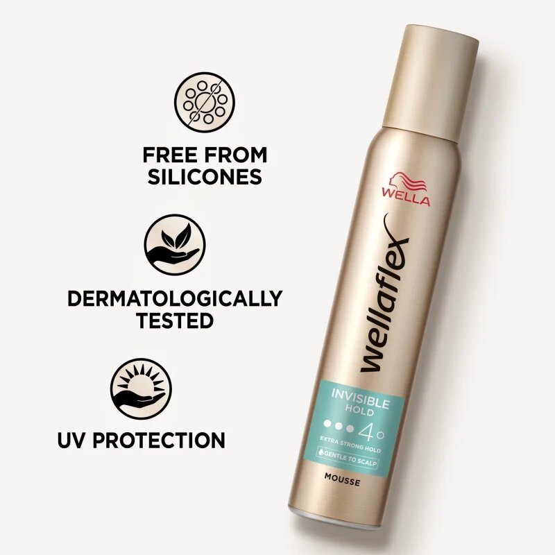 Wella flex Invisible Hold penasti utrjevalec za lase z ekstra močnim utrjevanjem 200 ml